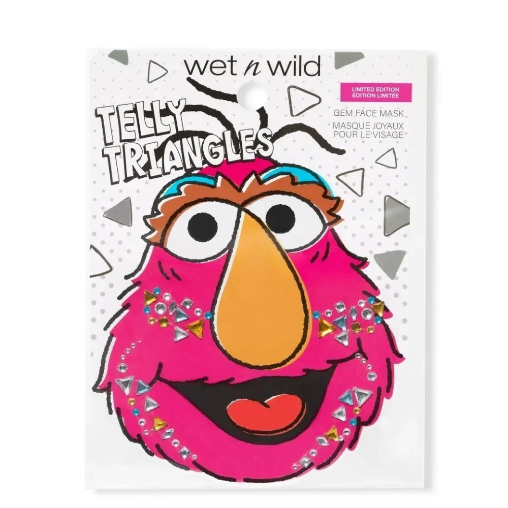 Wet-N-Wild X Sesame Street Telly Triangles Gem Face Mask